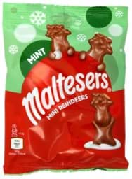 Zeige Details für Maltesers Mint Mini Reindeers 59g Bild von Maltesers Mint Mini Reindeers 59g