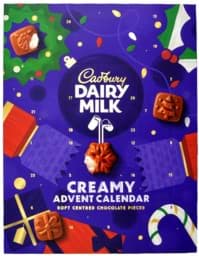 Zeige Details für Cadbury Creamy Advent Calendar 170g Bild von Cadbury Creamy Advent Calendar 170g