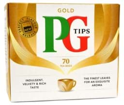 Zeige Details für PG Tips Gold 70 Teebeutel 203g Bild von PG Tips Gold 70 Teebeutel 203g
