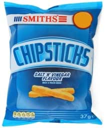 Zeige Details für Smiths Chipsticks Salt & Vinegar 30x37g Box Bild von Smiths Chipsticks Salt & Vinegar 30x37g Box