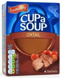 Zeige Details für Batchelors Cup a Soup Oxtail 4 sachets Bild von Batchelors Cup a Soup Oxtail 4 sachets