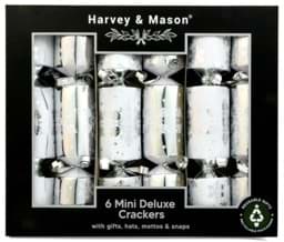 Zeige Details für Harvey & Mason 6 Mini Crackers Silver Flake Bild von Harvey & Mason 6 Mini Crackers Silver Flake