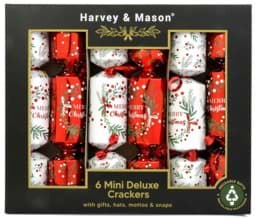Zeige Details für Harvey & Mason 6 Mini Crackers Red Bild von Harvey & Mason 6 Mini Crackers Red