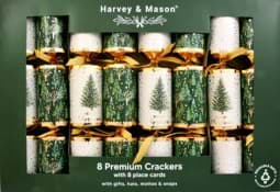 Zeige Details für Harvey & Mason 8 Premium Crackers Green Tree Bild von Harvey & Mason 8 Premium Crackers Green Tree