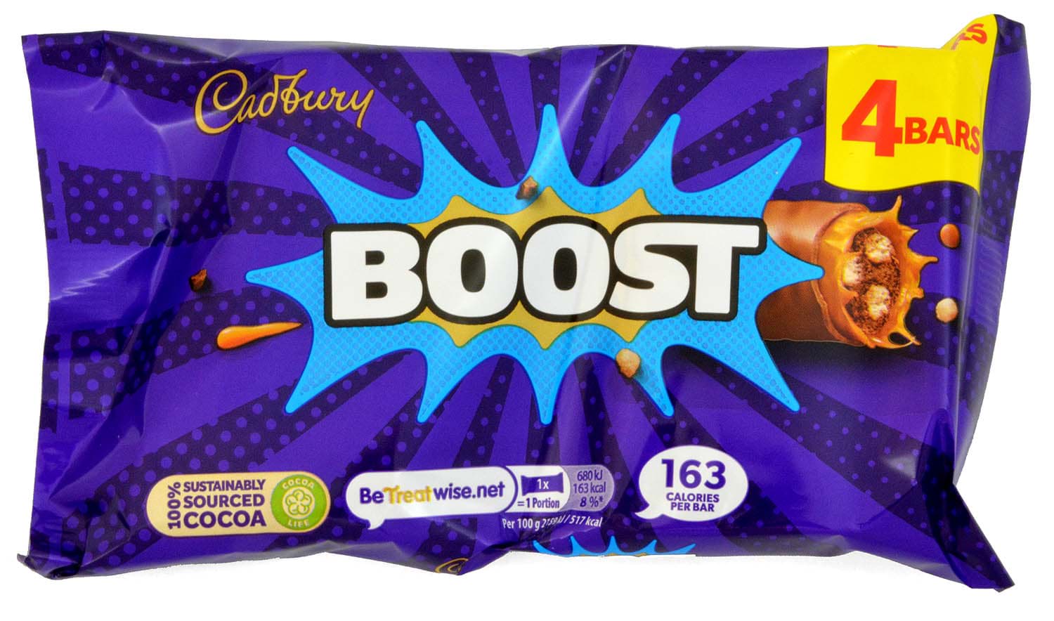 Picture of Cadbury Boost 4 bars 126g