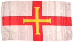 Zeige Details für Guernsey Flag 90 x 150 cm Bild von Guernsey Flag 90 x 150 cm