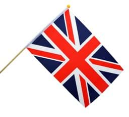 Bild von Union Jack Large Handwaving Flag