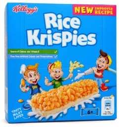 Picture of Kelloggs Rice Krispies 6 Cereal & Milk Snack Bars