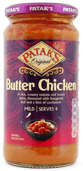 Picture of Pataks Butter Chicken Sauce Glas 450 g