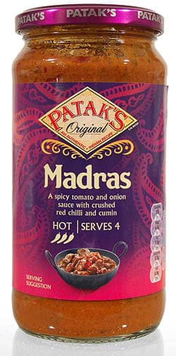 Picture of Pataks Madras Sauce Glas 450g