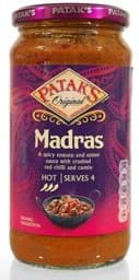 Bild von Pataks Madras Sauce Glas 450g