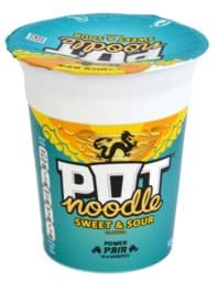 Zeige Details für Pot Noodle Sweet & Sour Flavour Bild von Pot Noodle Sweet & Sour Flavour