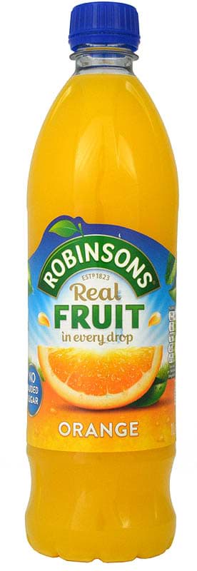 Picture of Robinsons NAS Orange No Added Sugar