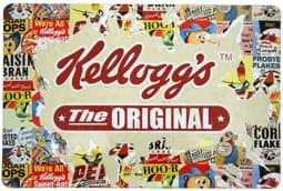 Bild von Metal Sign ´Kellogg´s - The Original´ Collage