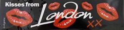 Zeige Details für Sticker Kisses from London 20 x 5 cm Bild von Sticker Kisses from London 20 x 5 cm
