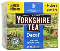 Zeige Details für Yorkshire Tea Decaffeiniert 80 Beutel - 250 g Bild von Yorkshire Tea Decaffeiniert 80 Beutel - 250 g
