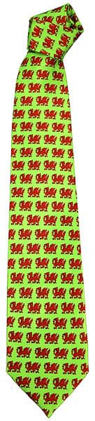 Picture of Welsh Dragons Tie - Wales-Krawatte