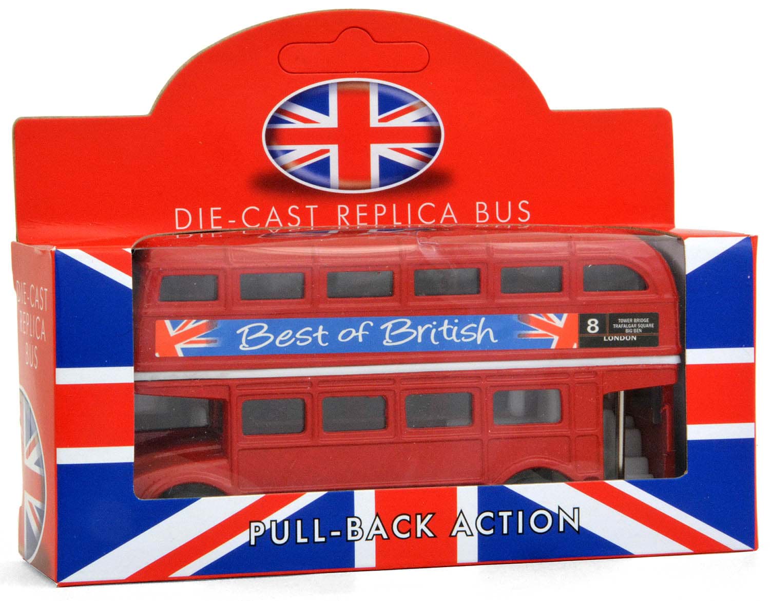 Picture of London Bus Large Pull Back & Go