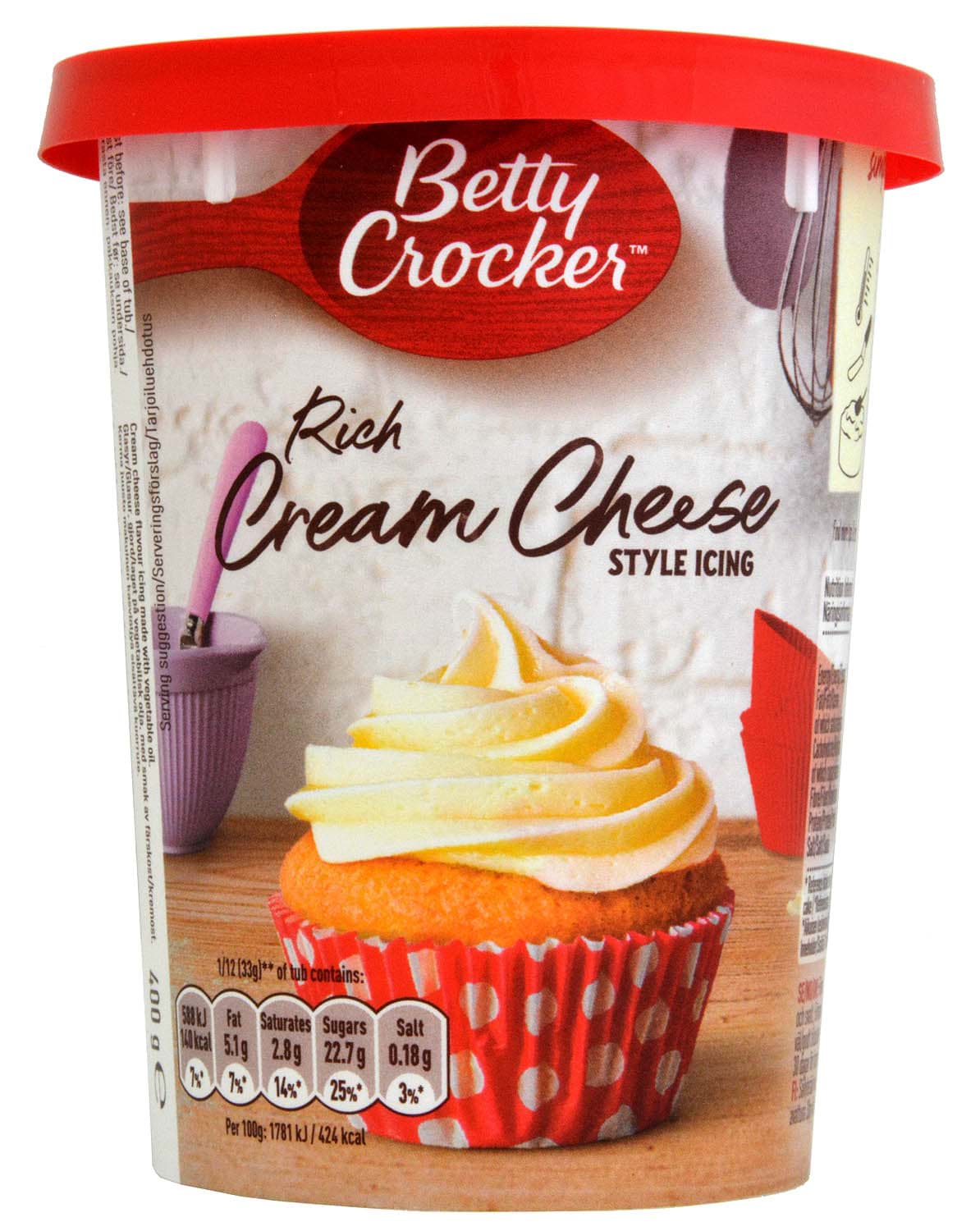 Picture of Betty Crocker Cream Cheese Style Icing