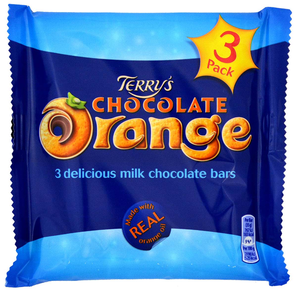 Picture of Terrys Chocolate Orange 3 x 35g
