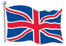Picture of Beistle Union Jack Cutout British Flag