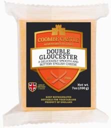 Zeige Details für Coombe Castle Double Gloucester 200g Bild von Coombe Castle Double Gloucester 200g
