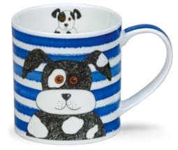 Zeige Details für Dunoon Orkney Stripy Dogs Blue by Caroline Bessey Bild von Dunoon Orkney Stripy Dogs Blue by Caroline Bessey