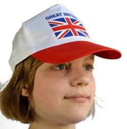 Bild von Baseball Cap Great Britain White