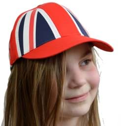 Zeige Details für Kids Baseball Cap Union Jack Red Shield Bild von Kids Baseball Cap Union Jack Red Shield