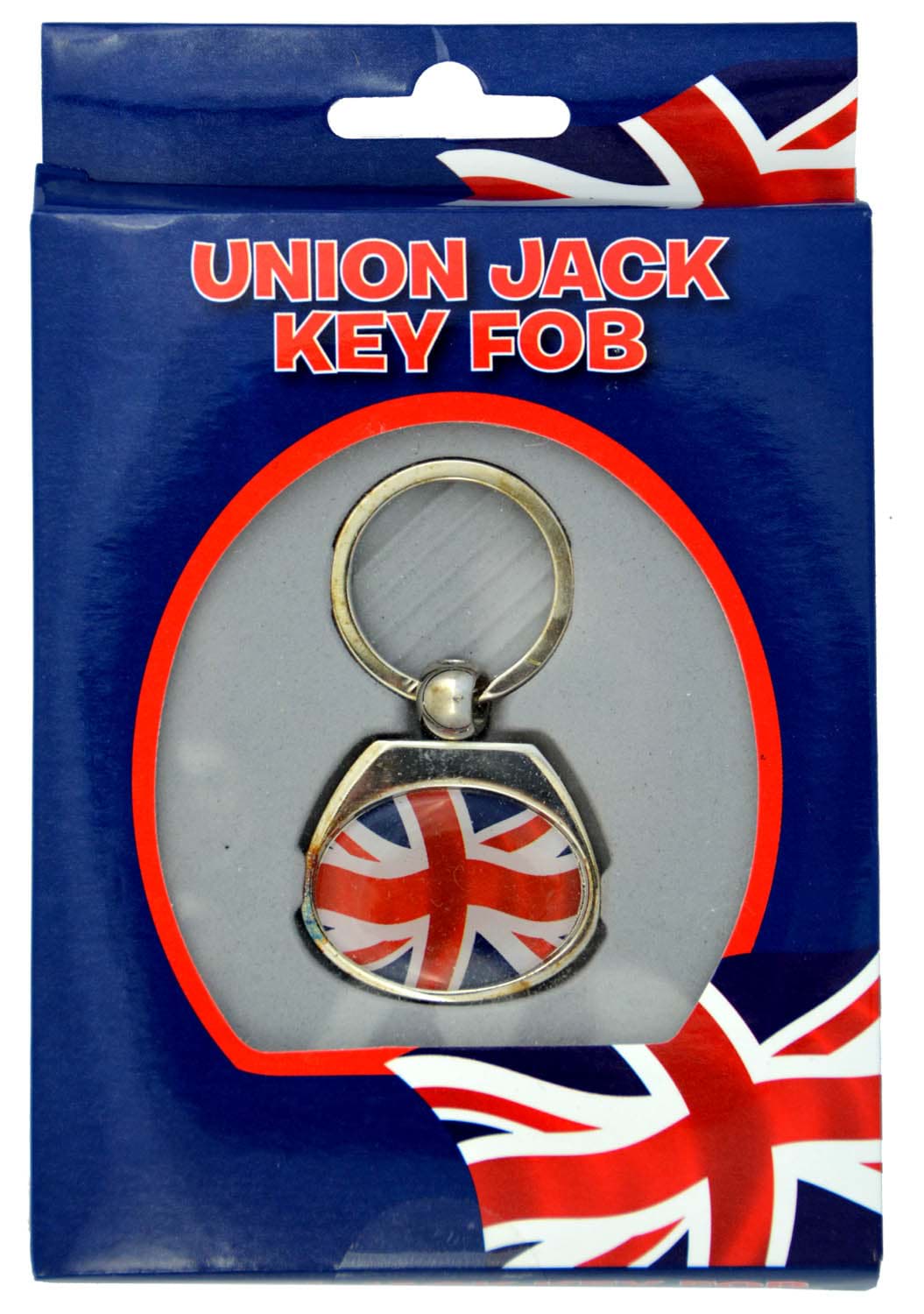 Picture of Union Jack Metal Key Fob