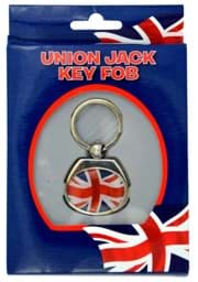 Zeige Details für Union Jack Schlüsselanhänger Metall Bild von Union Jack Schlüsselanhänger Metall