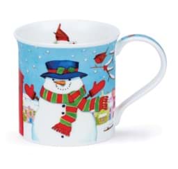 Zeige Details für Dunoon Bute Christmas Post Snowman by Kate Mawdsley Bild von Dunoon Bute Christmas Post Snowman by Kate Mawdsley
