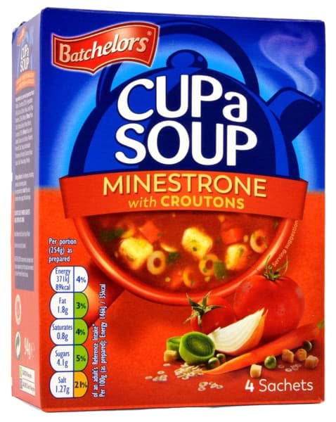 Bild von Batchelors Cup a Soup Minestrone with Croutons 94g