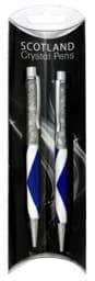 Bild von Kugelschreiber-Set Scotland Saltire Crystal