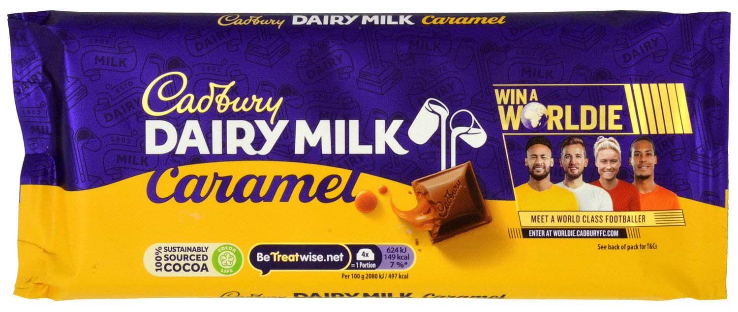 Picture of Cadbury Dairy Milk Caramel Chocolate 180g