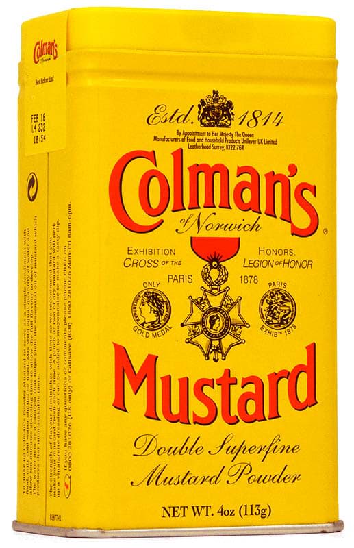 Bild von Colmans Mustard Powder 113g - Senfpulver