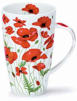 Bild von Dunoon Henley Poppies Red