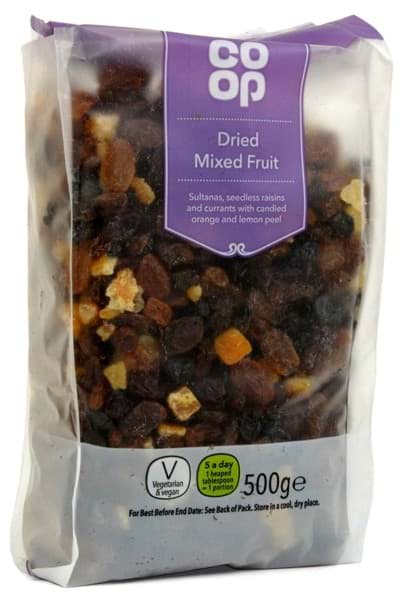 Bild von Co-op Dried Mixed Fruit 500g