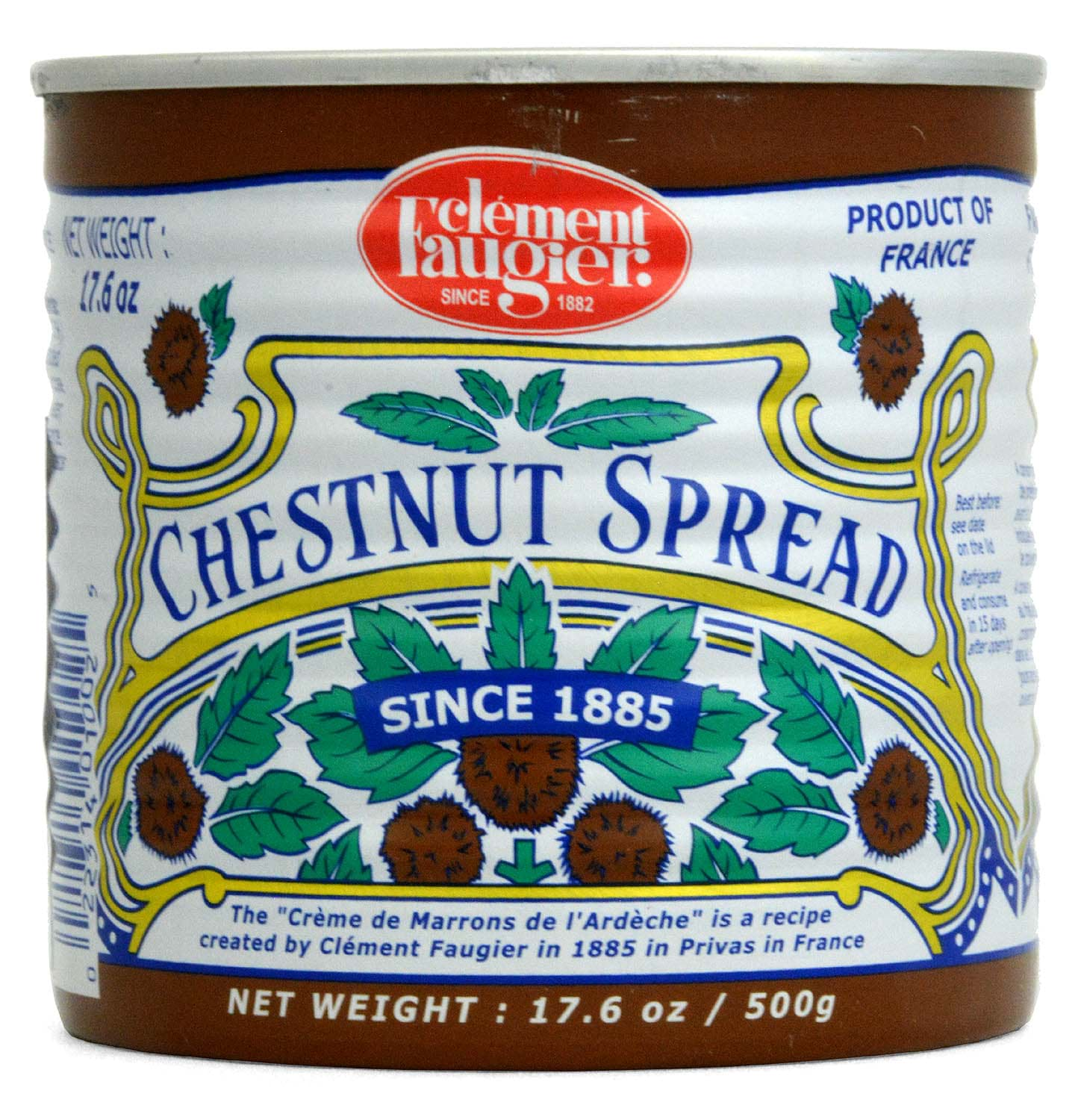 Bild von Clement Faugier Chestnut Spread Dose 500g