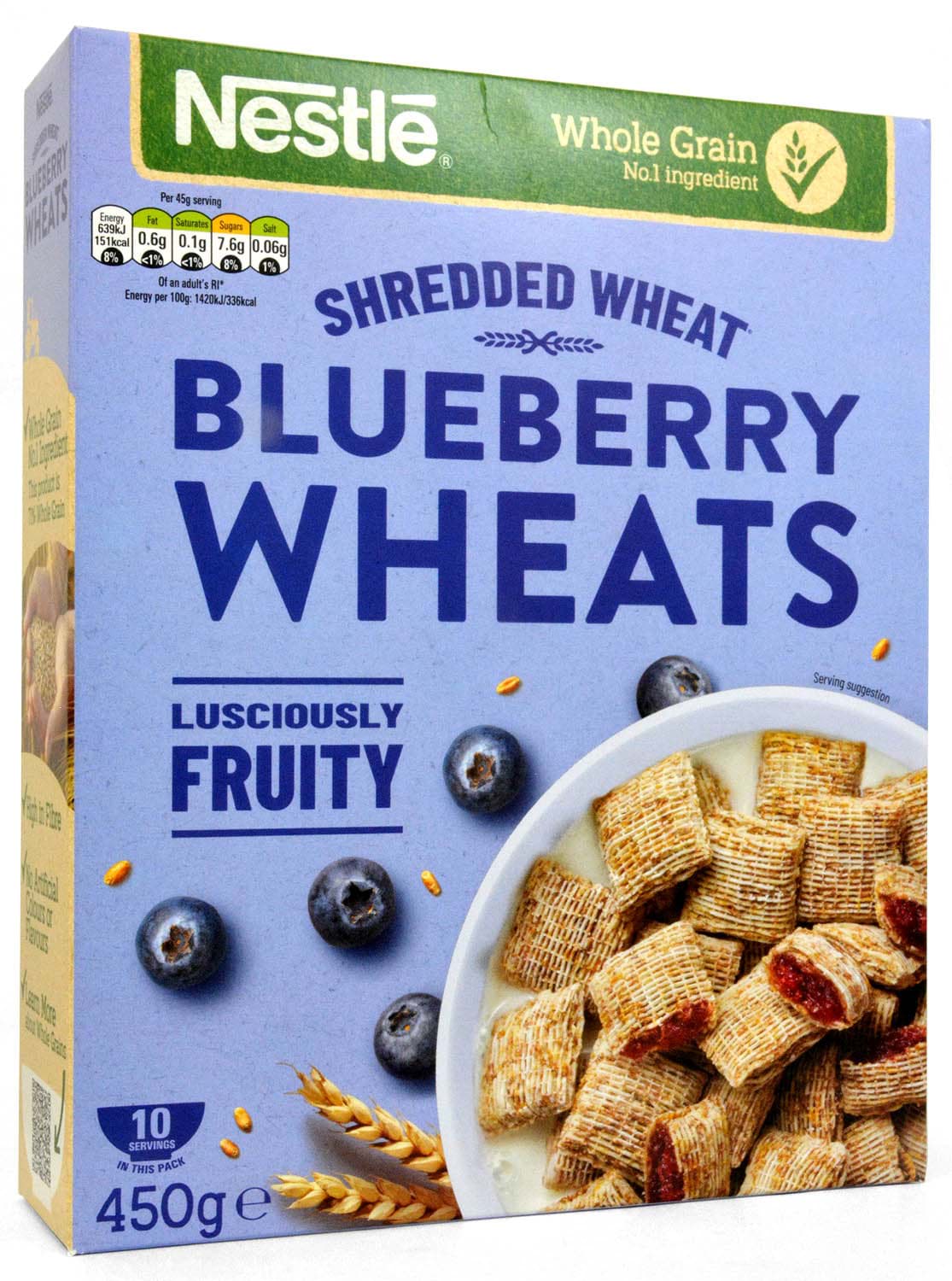 Picture of Nestle Shredded Wheat Blueberry Wheats 450g