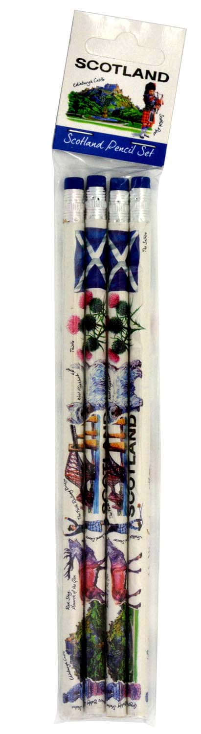 Bild von 4er-Bleistift-Set "Iconic Scotland