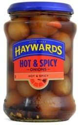 Bild von Haywards Hot & Spicy Onions 400g