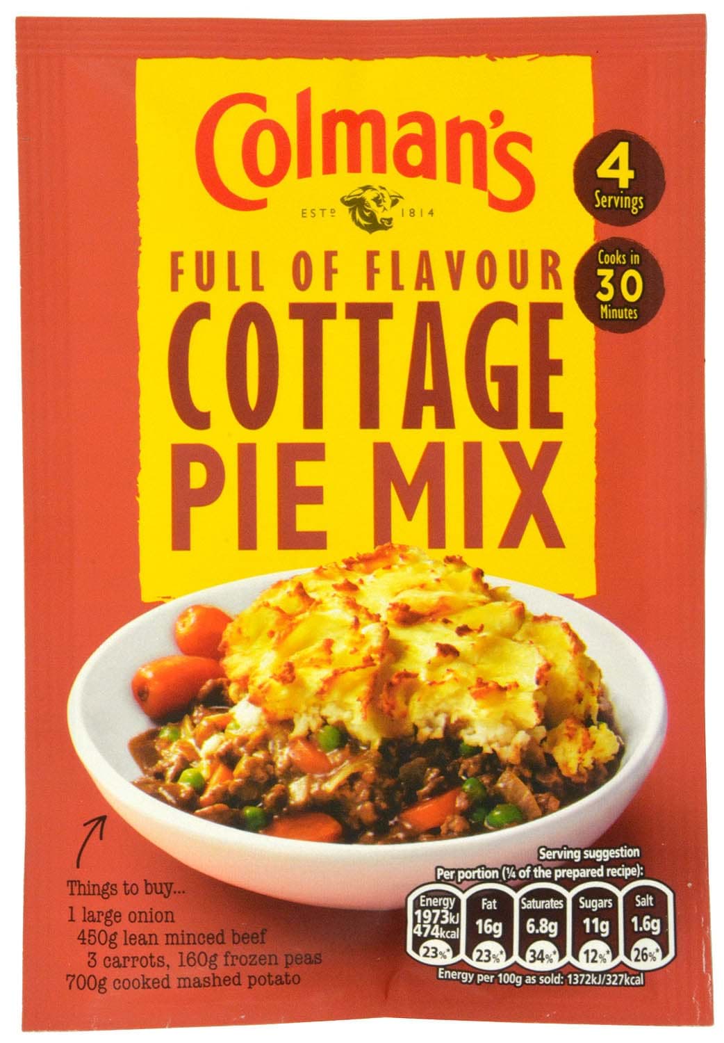 Bild von Colmans Cottage Pie Mix 45g MHD 11/2022