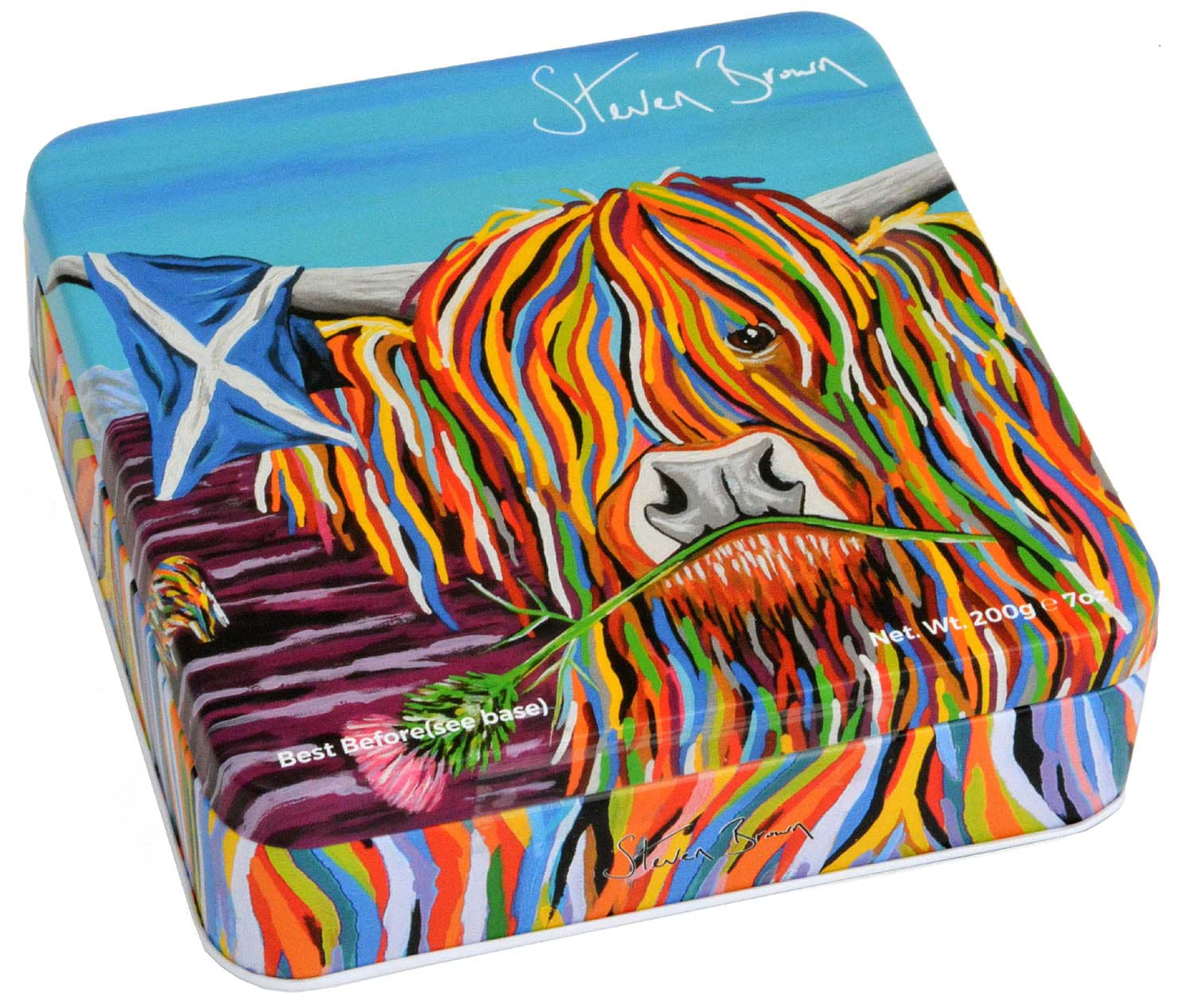 Picture of Gardiners Fudge Tin Hamish McCoo 200g