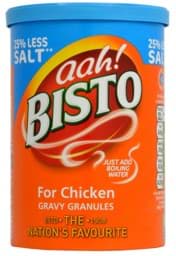 Bild von Bisto 25% less Salt Gravy Granules for Chicken 170g