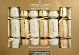 Bild von Harvey & Mason 8 Premium Crackers Gold Tree