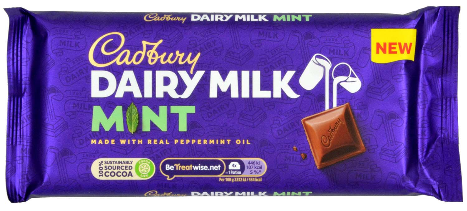 Picture of Cadbury Dairy Milk Mint 180g