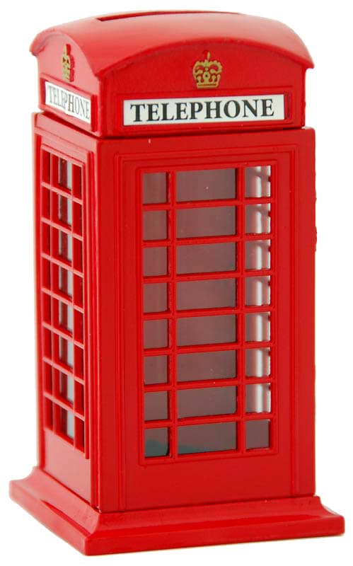 Bild von Telephone Box Money Bank