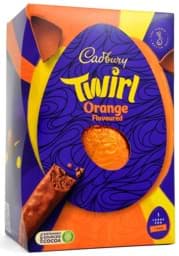 Bild von Cadbury Large Twirl Orange Egg 198g