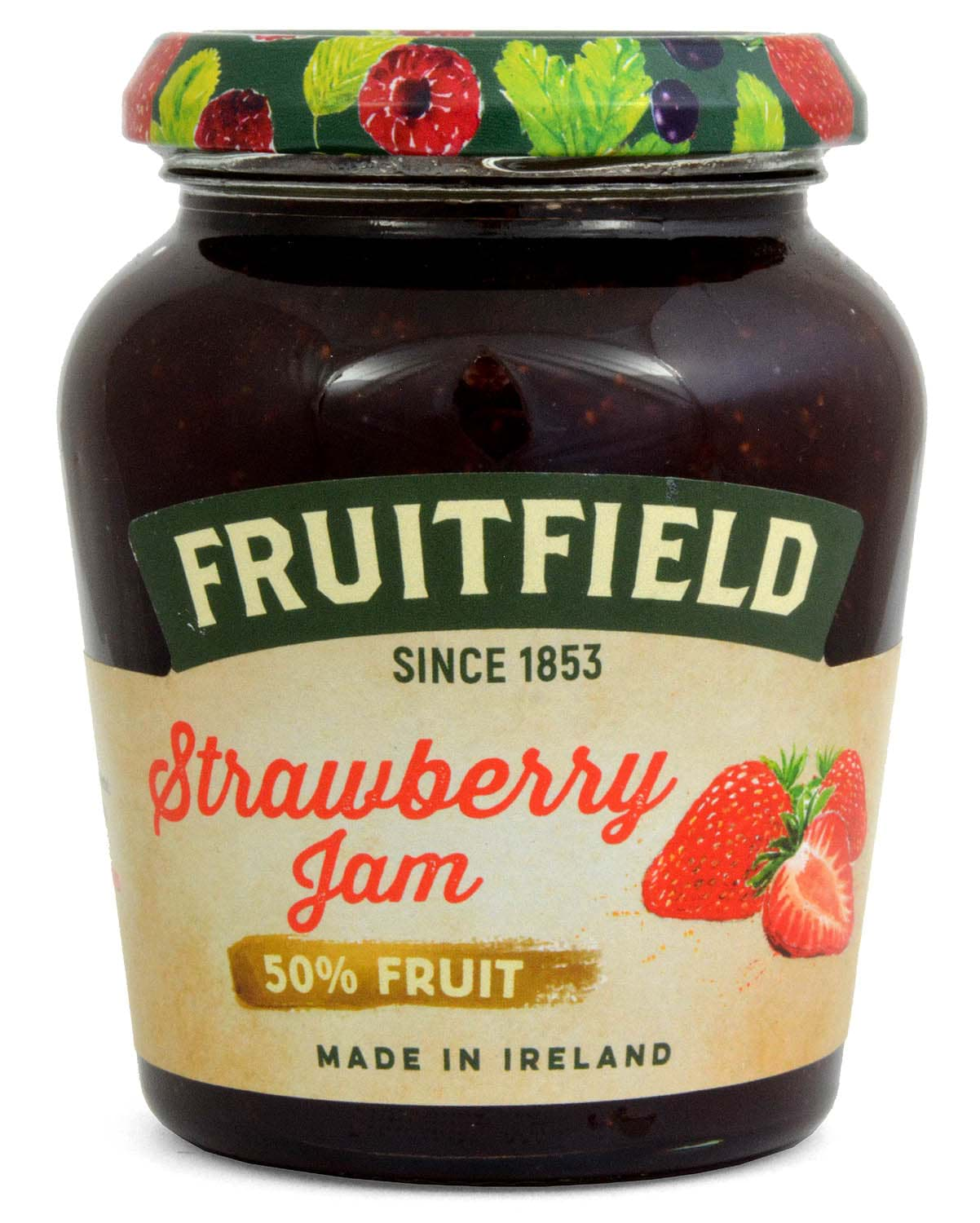 Bild von Fruitfield Strawberry Jam 330g